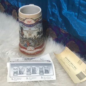 Miller High Life Great American Achievements Stein original paperwork numbered